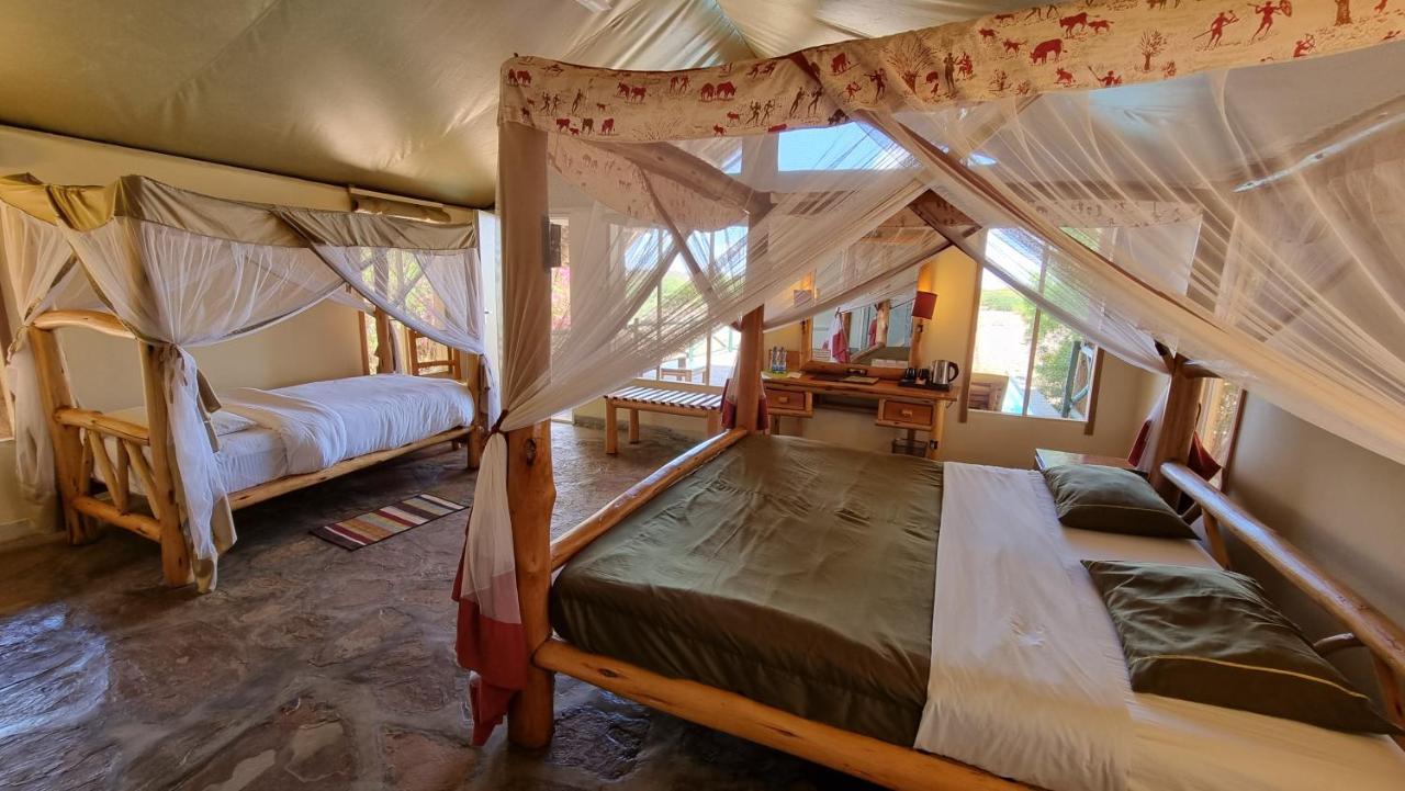 מלון Voi Manyatta Camp מראה חיצוני תמונה